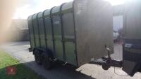 IFOR WILLIAMS 12' LIVESTOCK TRAILER - 2