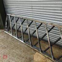 2 15' GALV DIAGONAL FEED BARRIERS - 3