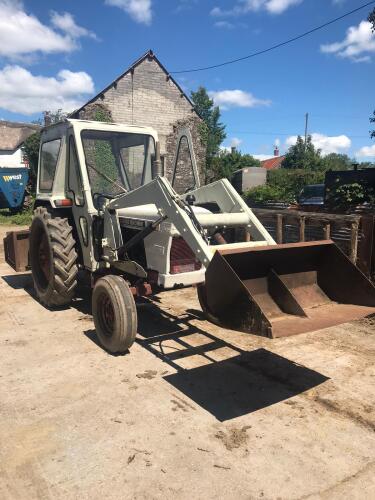 1973 DAVID BROWN 996 2WD C/W LOADER