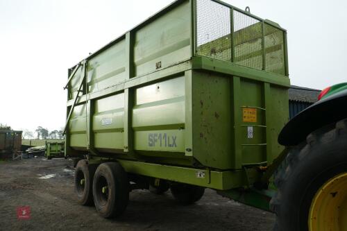 2011 RICHARD WESTERN SILAGE TRAILER