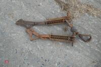 2 ANTIQUE WIRE STRAINERS - 3