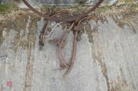 ANTIQUE HORSE HAMES & CART WHEEL OUTER - 2