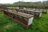 4 15FT FREESTANDING TROUGHS - 4