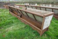 4 15FT FREESTANDING TROUGHS - 5