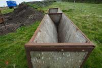 4 15FT FREESTANDING TROUGHS - 15