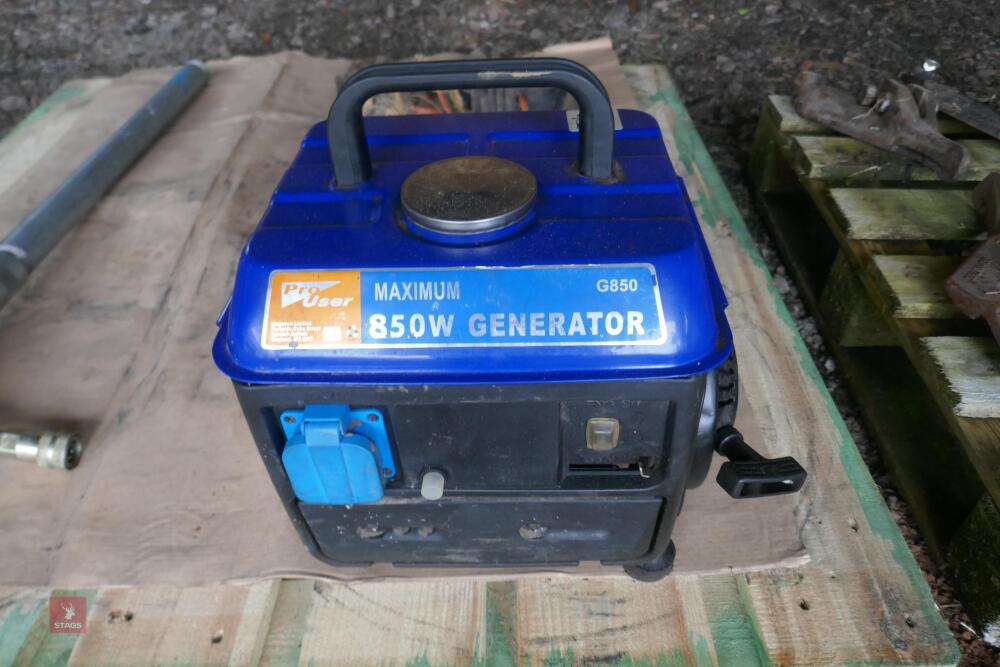 PRO USER G850 850W GENERATOR