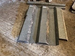 4 GALVANISED PANELS