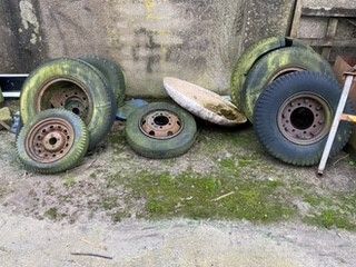 USED TYRES FOR SILAGE PIT