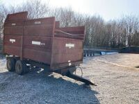 MARSHALL 8T SILAGE TRAILER - 8