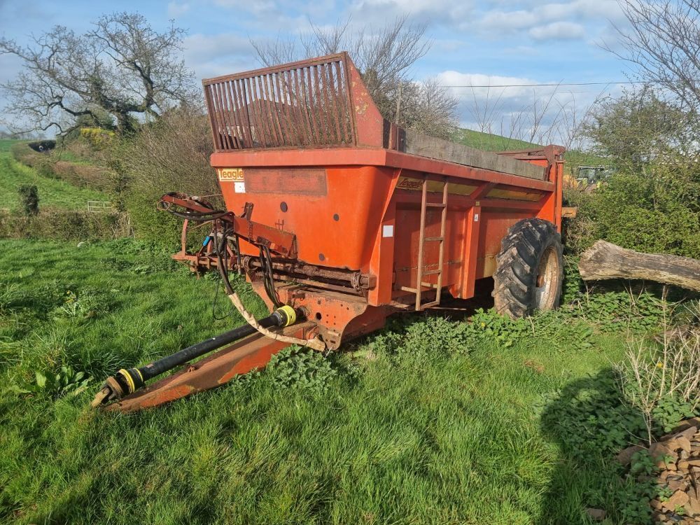 2001 TEAGLE 9T REAR DIS FYM SPREADER