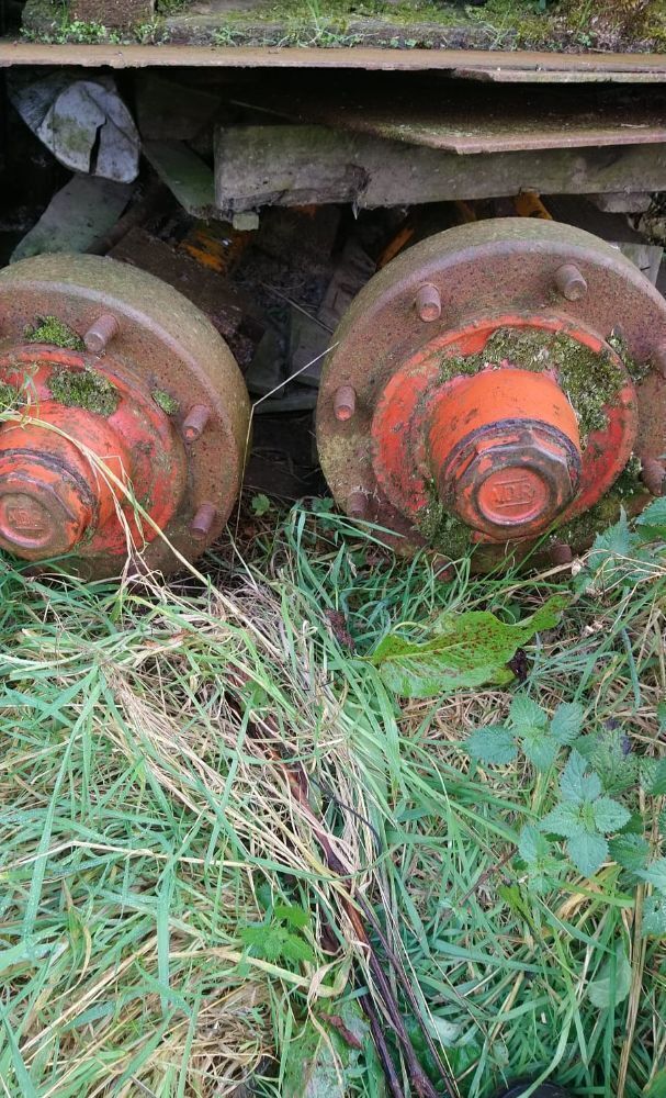 12T RICHARD WESTERN TRAILER AXLE