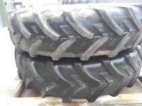 SET OF 4 JD ROW CROP WHEELS AND TYRES - 2