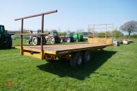 2002 GULL 25' TWIN AXLE BALE TRAILER - 5