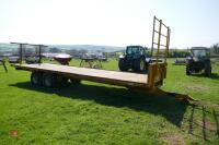 2002 GULL 25' TWIN AXLE BALE TRAILER - 9