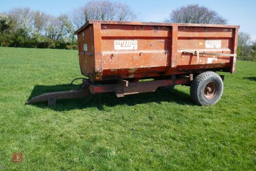 GRIFFITHS 6T SINGLE AXLE GRAIN TRAILER