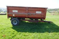 GRIFFITHS 6T SINGLE AXLE GRAIN TRAILER - 6