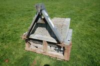 GALVANISED 'A' FRAME TRACTOR WEIGHT - 2