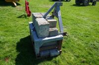 GALVANISED 'A' FRAME TRACTOR WEIGHT - 6