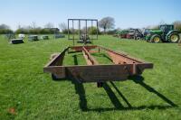 20' SINGLE AXLE TRAILER CHASSIS - 4