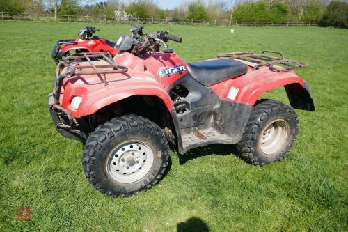 2007 SUZUKI EIGER 400 4X4 QUAD BIKE