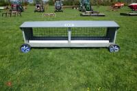 IAE 8' MOBILE SHEEP HAY FEEDER - 2