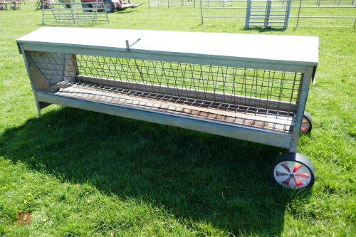 MVF 8' MOBILE SHEEP HAY FEEDER