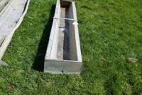 1 4.5' GALVANISED GROUND FEED TROUGH - 3