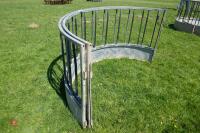 GALVANISED SHEEP ROUND FEEDER