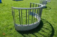 GALVANISED SHEEP ROUND FEEDER - 4