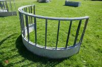 GALVANISED SHEEP ROUND FEEDER - 6