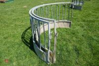 GALVANISED SHEEP ROUND FEEDER