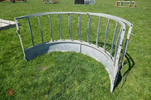 GALVANISED SHEEP ROUND FEEDER