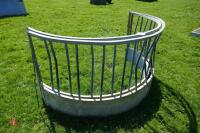 GALVANISED SHEEP ROUND FEEDER - 2