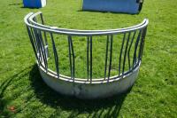 GALVANISED SHEEP ROUND FEEDER - 6