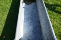 COMPLETE GALVANISED 6' WATER TROUGH - 5