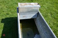 COMPLETE GALVANISED 6' WATER TROUGH - 8