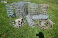 PART ROLLS OF STOCK WIRE & BARBED WIRE - 5