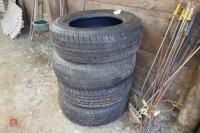 SET OF 4 BRIDGESTONE PICK UP TYRES - 2