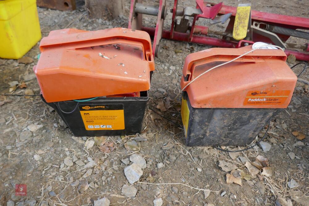 2 GALLAGHER ELECTRIC FENCE UNITS