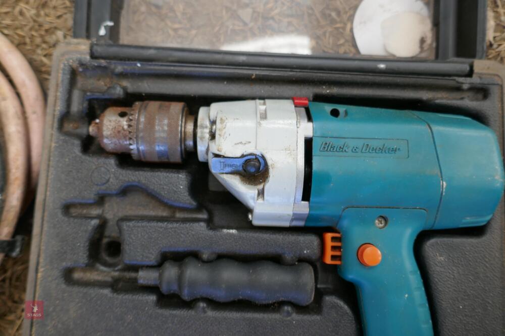 BLACK & DECKER ELECTRIC DRILL