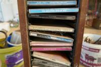 CD RACKS & QTY CD'S - 4