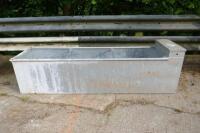 UNUSED GALV METAL WATER TROUGH