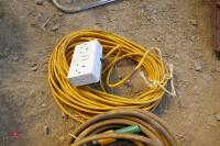 HOSEPIPE & HOMEMADE EXTENSION ELEC CABLE - 4