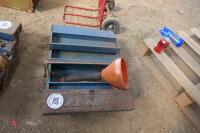 METAL TOOL BOX & PLASTIC FUNNEL - 3