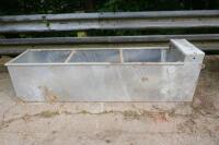 UNUSED GALV METAL WATER TROUGH