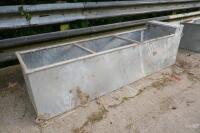 UNUSED GALV METAL WATER TROUGH - 3