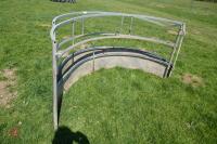 GALVANISED SHEEP ROUND FEEDER - 2