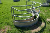 GALVANISED SHEEP ROUND FEEDER - 3