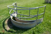 GALVANISED SHEEP ROUND FEEDER - 7