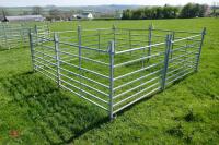 8 X 4' GALVANISED SHEEP HURDLES - 8